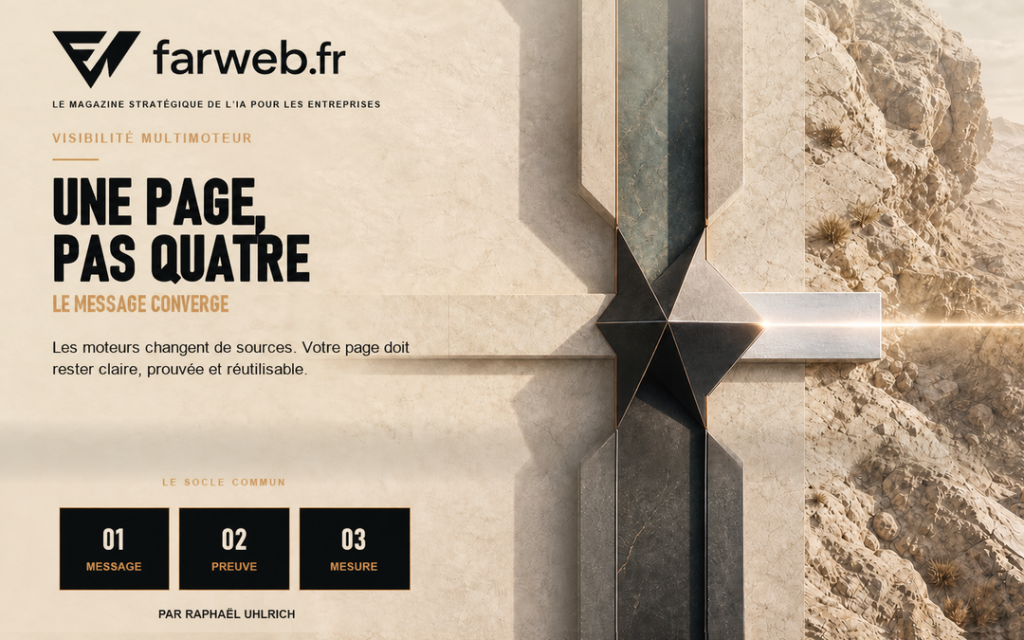 Couverture Farweb : optimiser une même page pour plusieurs moteurs IA