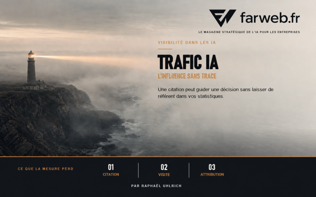 Couverture Farweb : trafic venu des réponses IA et attribution invisible